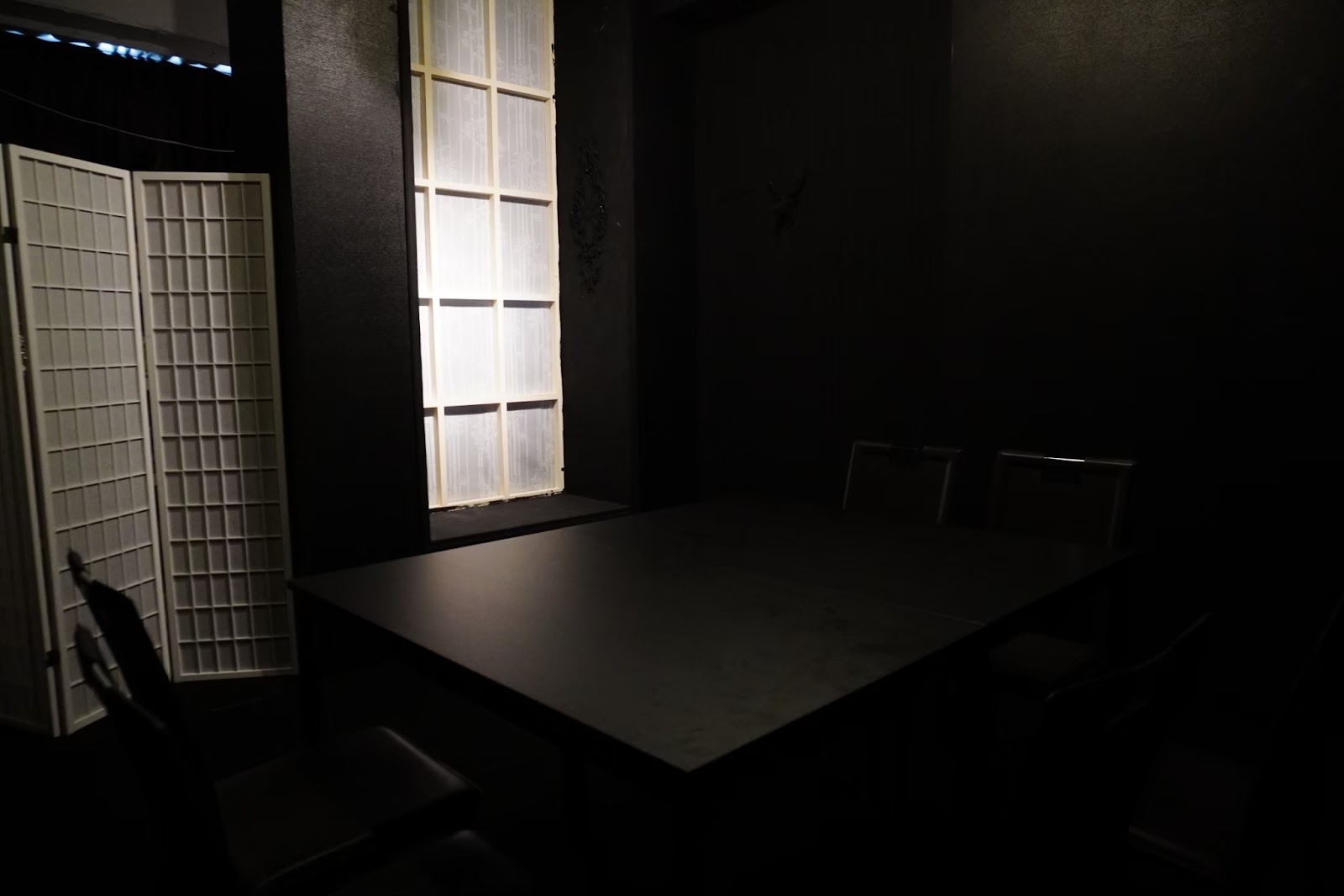 日式屏風解謎包廂